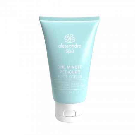 ONE MINUTE PEDICURE Pėdų šveitiklis su jūros druska (75ml)