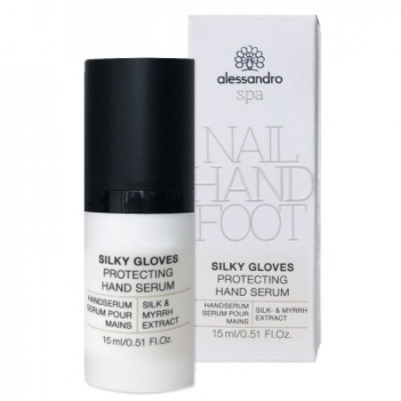 SILKY GLOVES Apsauginis rankų serumas (15ml)