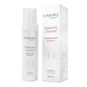 Casmara Balancing Cleanser Multifunctional 3 in 1/ Prausiklis veido odai skirtas visų tipų odai, su Gojos uogų ekstraktu, 150 ml