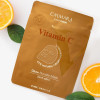 Casmara Glow Booster Sheet Mask Vitamin C – skaistinamoji veido kaukė su vitaminu C ir niacinamidu, magnetine technologija