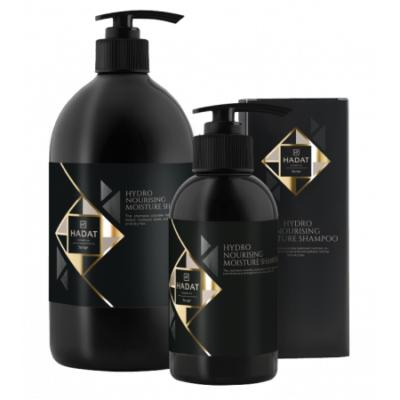 Hadat Cosmetics Hydro Nourishing Moisture Shampoo – maitinamasis, drėkinamasis šampūnas 800 ml