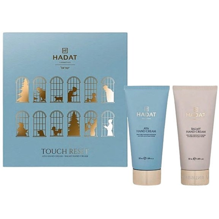 Hadat Cosmetics Touch Reset – rankų kremų rinkinys švelnumo atgaiva