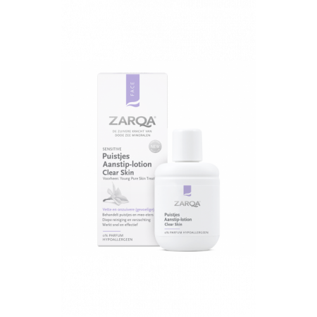 ZARQA CLEAR SKIN TAŠKINIS LOSJONAS Į AKNĘ LINKUSIOS ODOS INTENSYVIAI PRIEŽIŪRAI, 20 ml