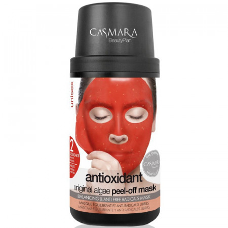 Casmara Antioxidant Algea Peel Off Mask Kit – alginatinė veido kaukė, antioksidacinė, atkurianti ir raminanti veido odą, 2 kartams