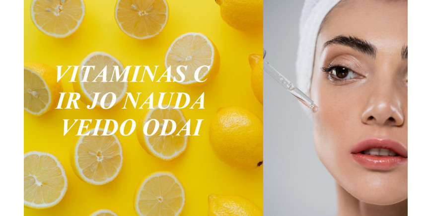 Vitaminas C ir jo nauda veido odai